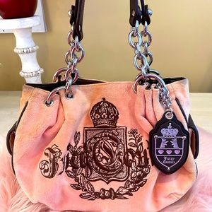Juicy couture pink shoulder bag